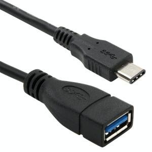 1m USB 3.1 Type C Male to USB 3.0 Type A Female OTG Data Cable