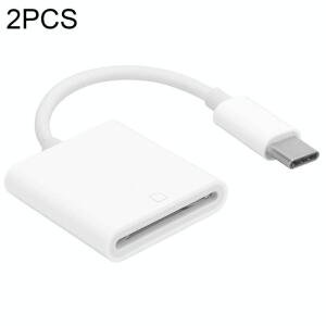 Adaptateur de lecteur de carte USB-C / Type-C vers SD  2 pièces