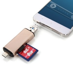 Lecteur de carte SD/TF 3 en 1 type-c