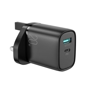 JOYROOM L-QP2011 Chargeur rapide USB + USB-C/Type-C 20 W