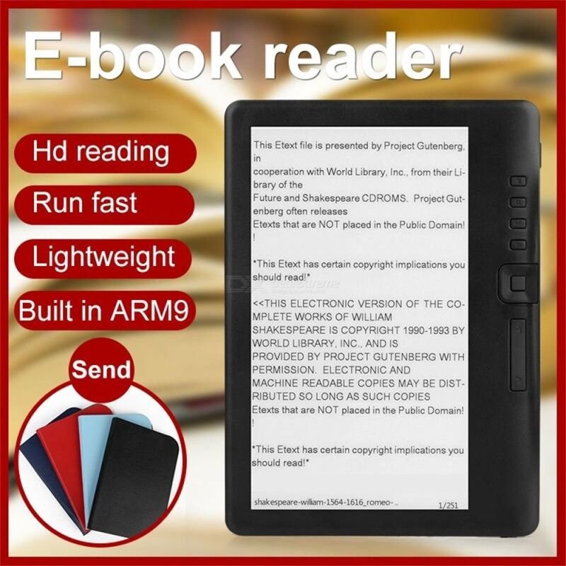 HiTech Land CLIATE 7 Inch BK7019 Ebook Reader Smart HD Resolution