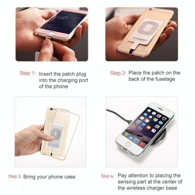 HiTech Land - Wireless Charging Receiver Mobile Phone Charging ...